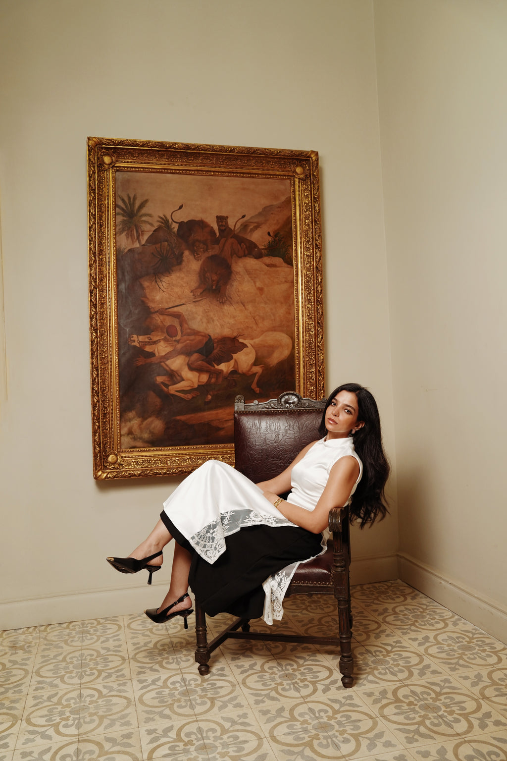 THE WHITE LACE DRESS